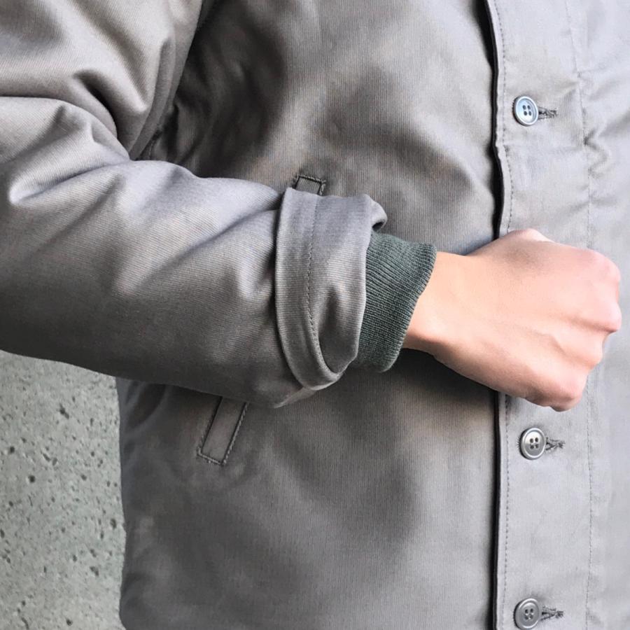 HOUSTON（ヒューストン） デッキジャケット N-1 DECK JACKET - GREY