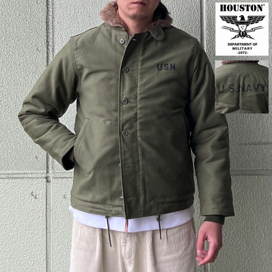 ヒューストン HOUSTON デッキジャケット N-1 DECK JACKET - OLIVE タイトフィット (15%OFF) :  hous-n1tolive : LABO-04 - 通販 - Yahoo!ショッピング