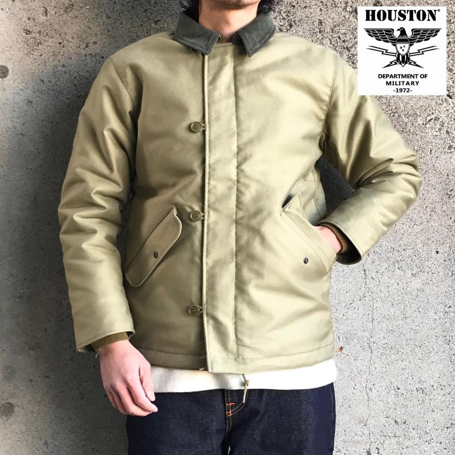 HOUSTON ヒューストン デッキジャケット WATER REPELLENT ECW HOUSTON ヒューストン デッキジャケット WATER REPELLENT ECW