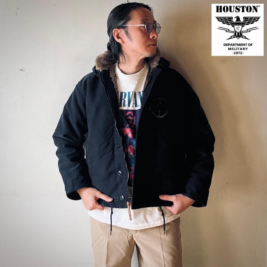 HOUSTON ヒューストン　デッキジャケット　レザー　サイズ 40 HOUSTON（ヒューストン） デッキジャケット FRENCH DECK JACKET