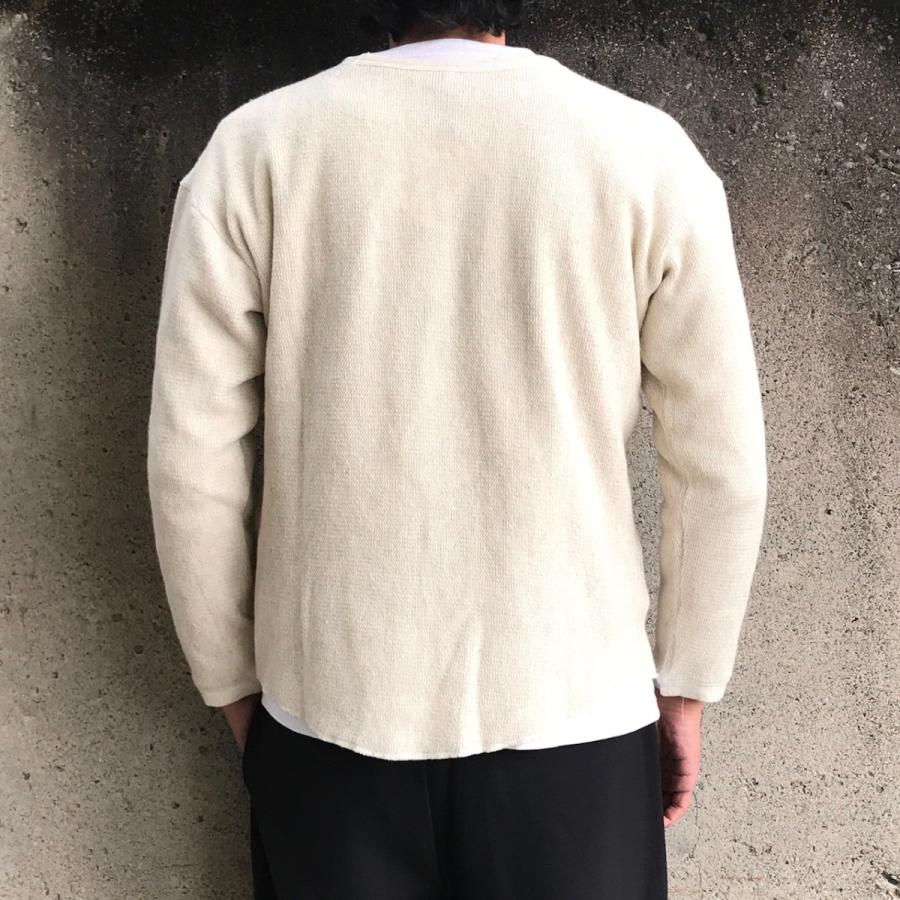 MAM ハイト hayt  ラッセルニット Pocket Rasechel knit - OFF WHITE｜labo04onlineshop｜02