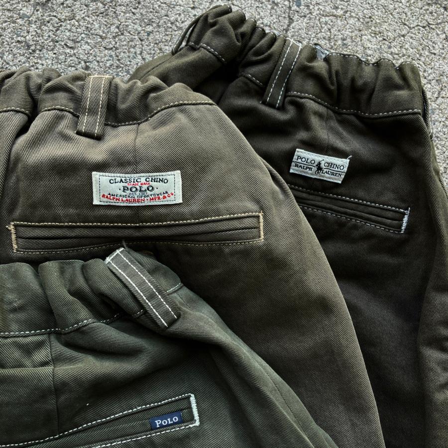 ラルフローレン リメイク チノパンツ 木更津 古着屋 Tsumiki」Remake Ralph Lauren chino pants