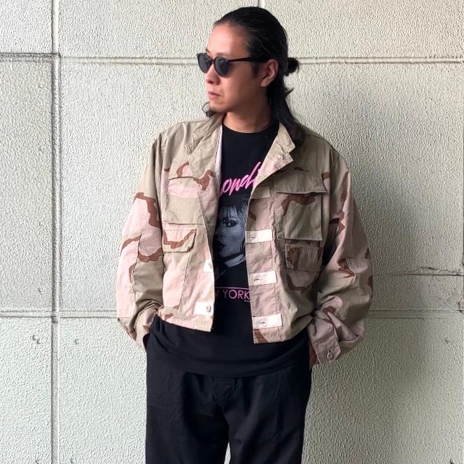 MILITARY リメイク US ARMY BDU JACKET ミリタリーシャツ チョコチップ