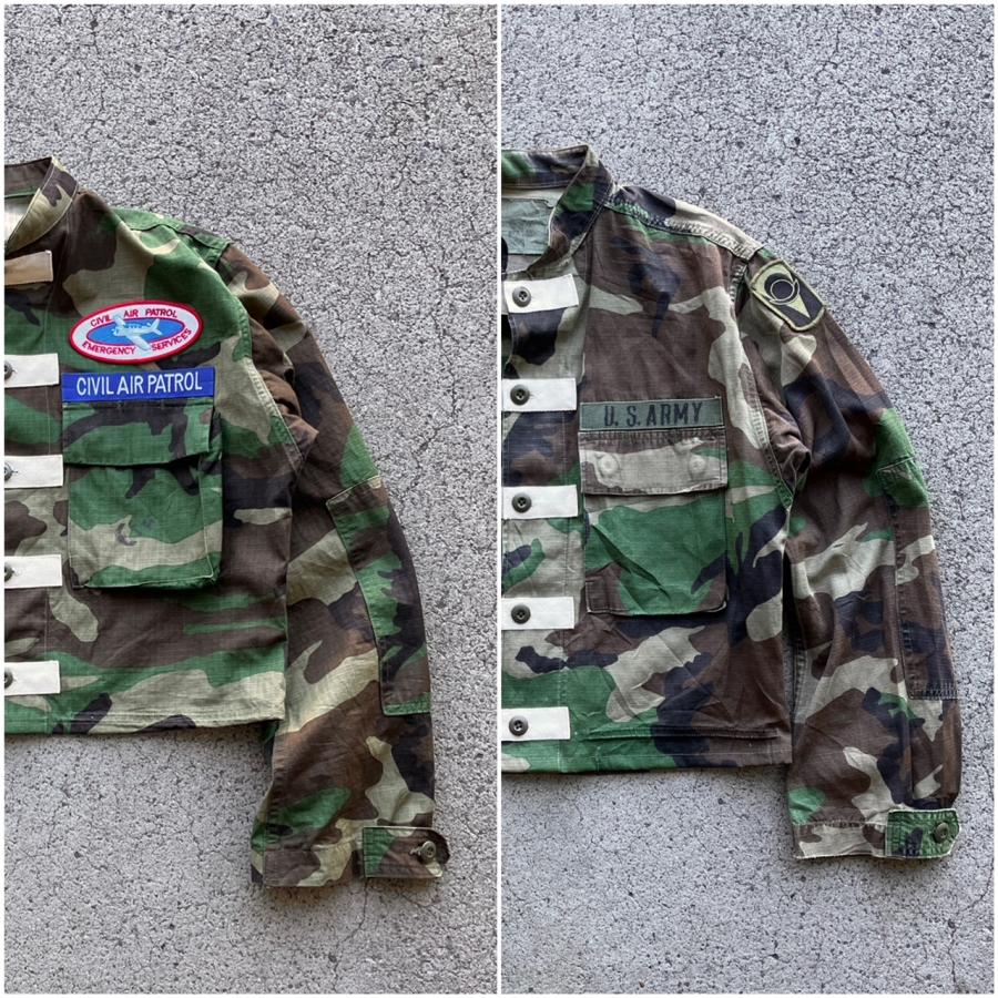 MILITARY（ミリタリー） リメイク US ARMY BDU JACKET ミリタリー