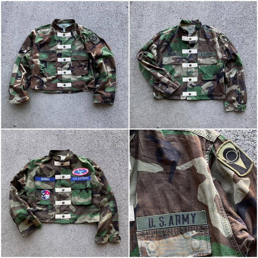 MILITARY（ミリタリー） リメイク US ARMY BDU JACKET ミリタリー