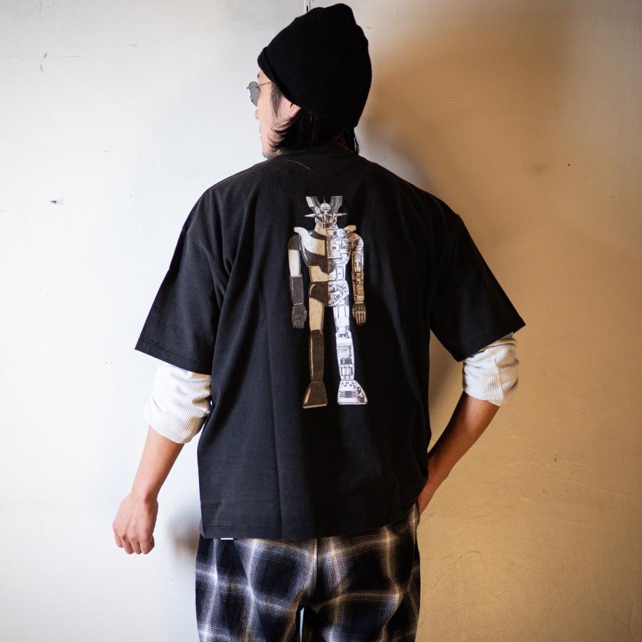 SCREEN STARS（スクリーンスターズ） × マジンガーZ プリントTシャツ 永井豪 2522-SSBTMZ2 / BLACK（23 ...