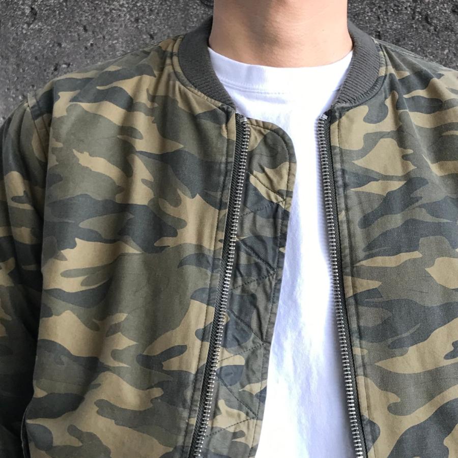 STAMPD（スタンプド） ジャケット 迷彩 CAMO WASHED BOMBER - CAMO