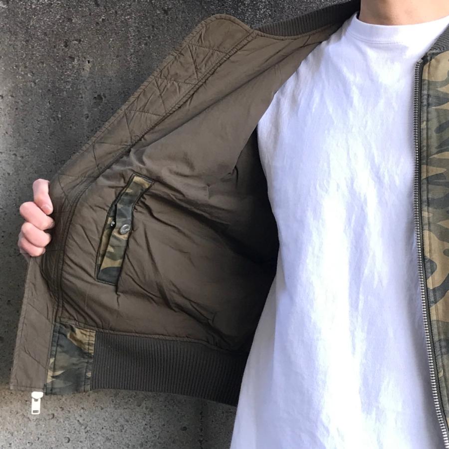 STAMPD（スタンプド） ジャケット 迷彩 CAMO WASHED BOMBER - CAMO