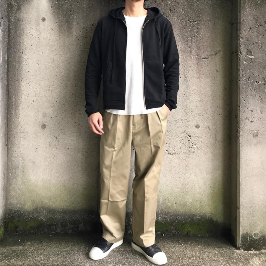 STAMPD スタンプド パーカー VOIR DIRE ZIP HOODIE - BLACK