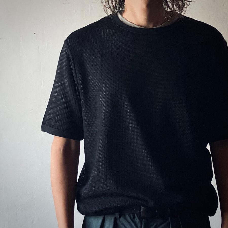 STAMPD Tシャツ ブラック Mサイズ 美品 STAMPD（スタンプド） STAMPD Tシャツ MILITARY MESH Tee - BLACK (66