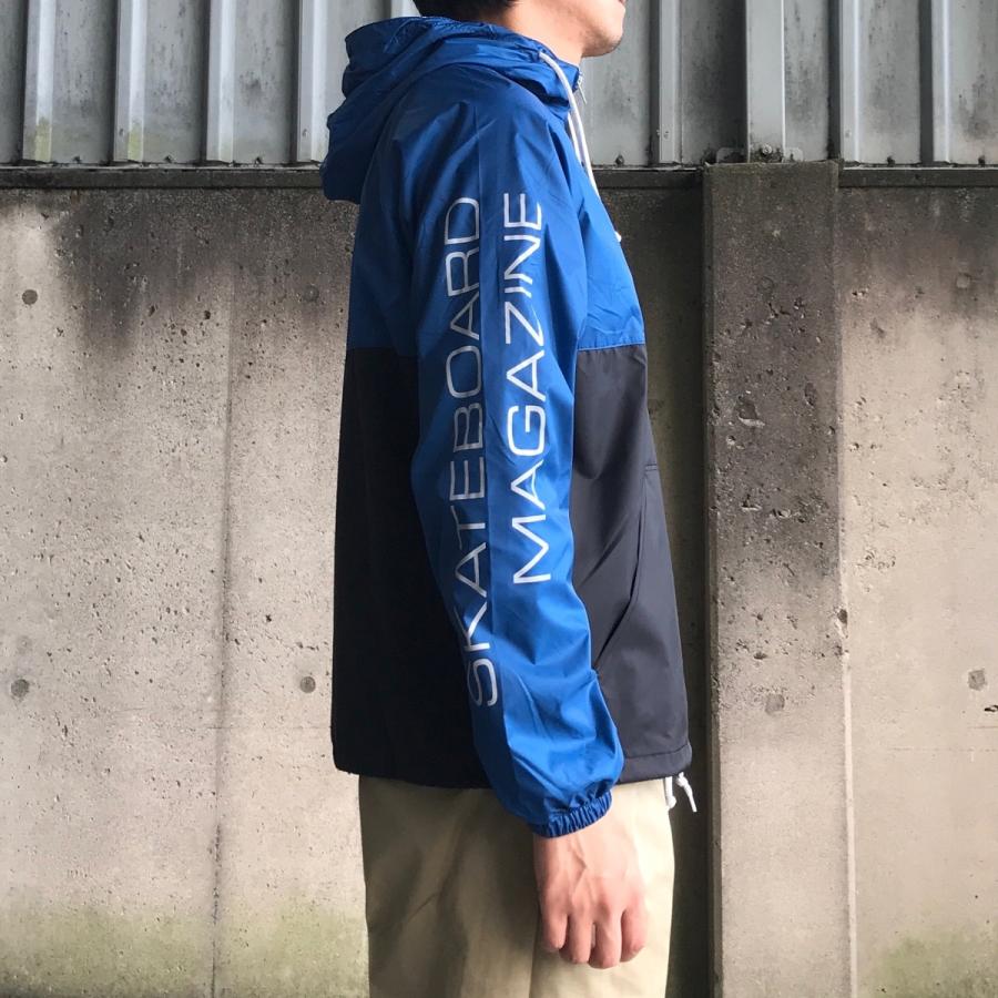 THRASHER スラッシャー ナイロンジャケット ANORACK JKT - BLACK