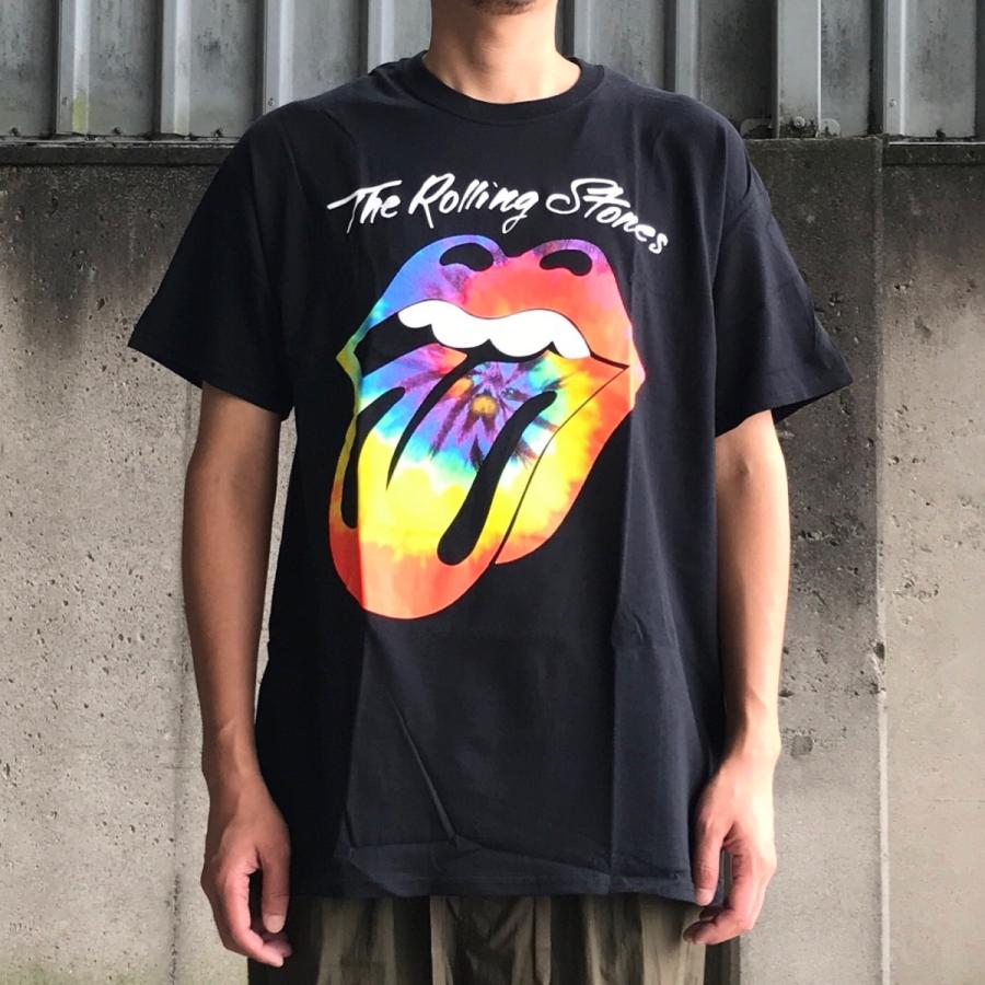 The Rolling Stones ローリングストーンズ Tie dye Tongue Tee