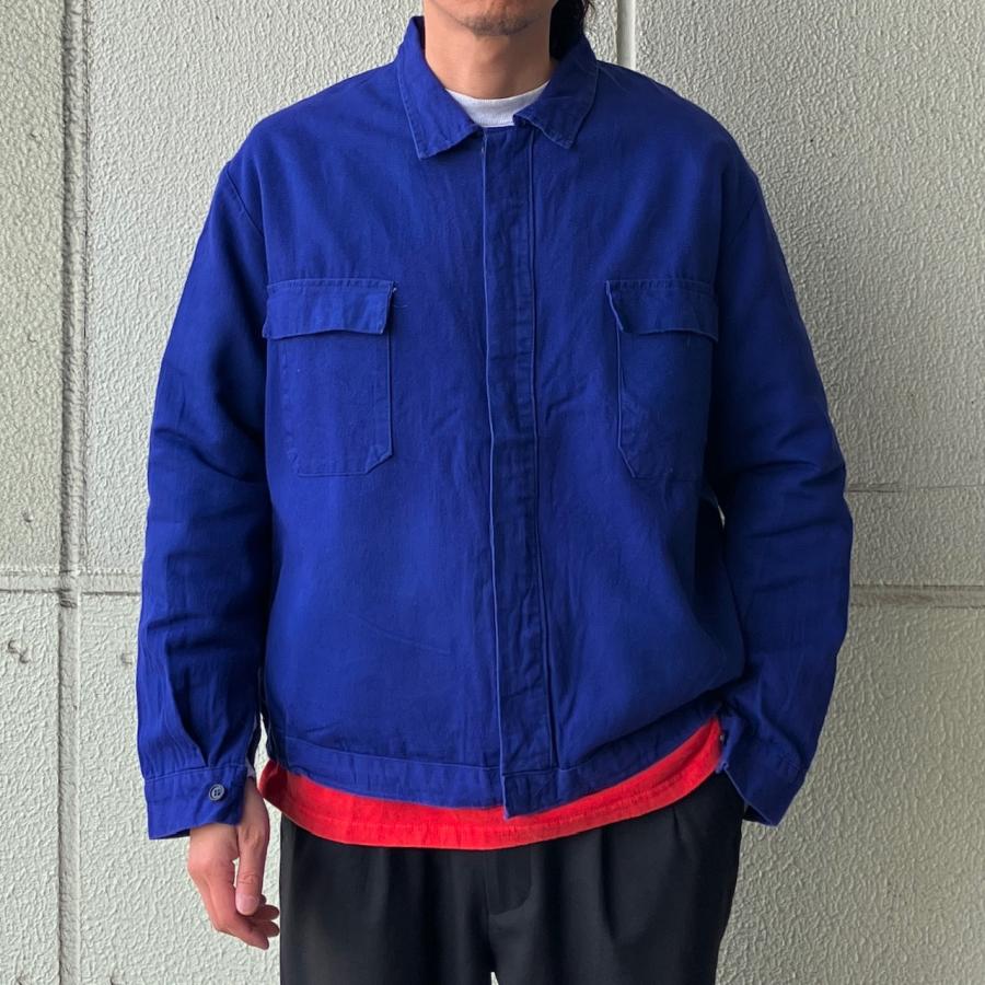 70's 80's euro work jacket ユーロワーク　ブルー 70's 80's euro work jacket ユーロワーク ブルー 70's 80's