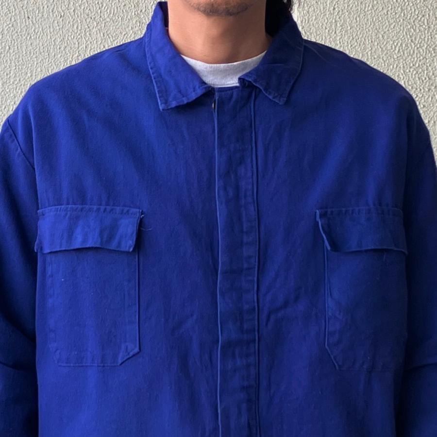 80's ユーロ古着 vintage パッチワーク スウェードレザー ジャケット USED 80'S ユーロワークジャケット WORK JKT スウィングトップ