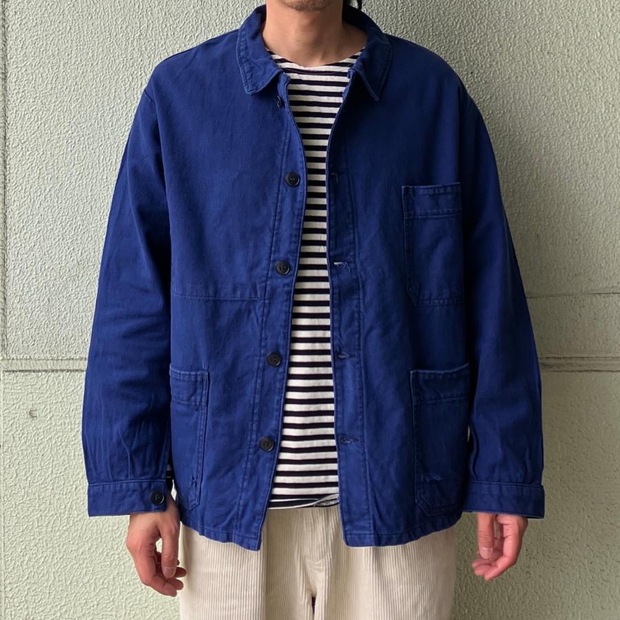 USED 80'S ユーロワークジャケット フランス製 WORK JKT カバーオール