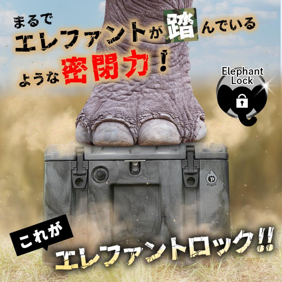 ポータブル電源 保管 DAM8 防水 南海トラフ 地震対策  クーラーボックス代用 ハードギアボックス 80L ツールボックスの画像