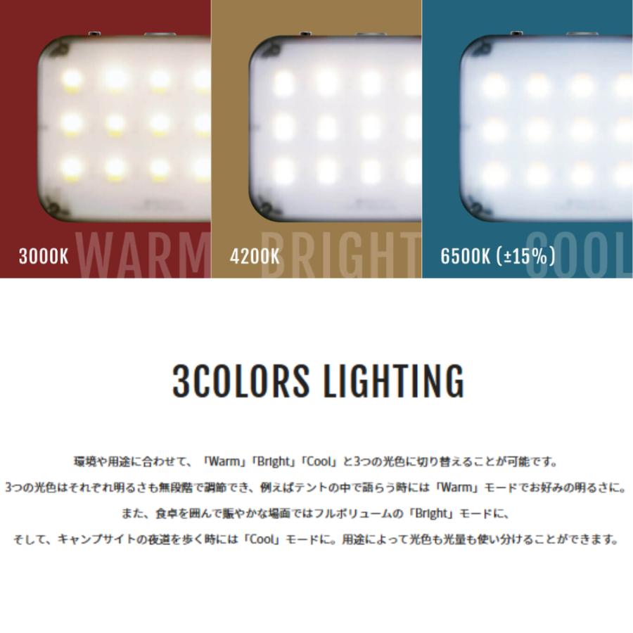 LEDライト 3FACE+ Mサイズ SILVER CLF-1740 [ CLF-1740(Mサイズ) CLAYMORE 3FACE+ LEDランタン 1個 Prism
