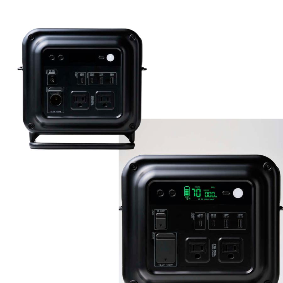 ELECOM エレコム NESTOUT ポータブル電源 DE-NEPS700N 容量712Wh AC出力 712Wh AC定格出力700W AC×2 USB-A×2 USB-C×2 シガーソケット キャリーケース付の画像