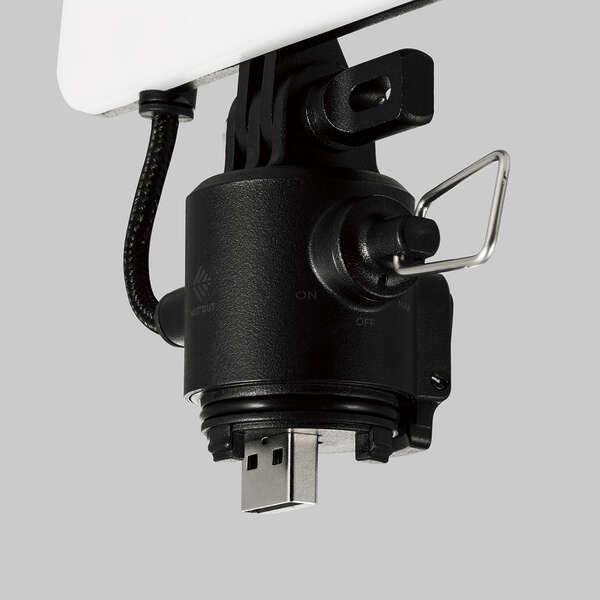 ELECOM エレコム NESTOUT FLASH-1 DE-NEST-GFL01 MAX1000lm LED