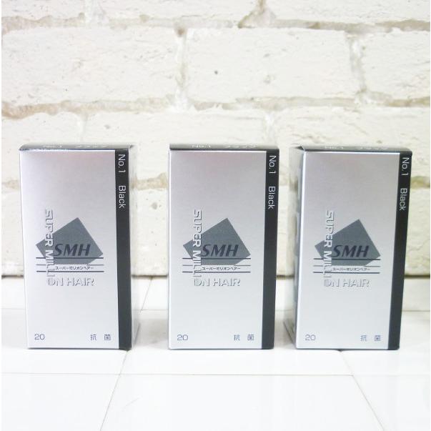 スーパーミリオンヘアー 30g　３個セット　カラー：ブラック