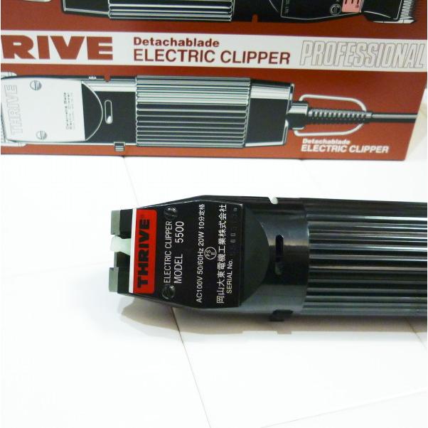 THRIVE 電動バリカン 5500 THRIVE（スライヴ） スライヴ電気バリカン 5500 2mm刃付き : ラ