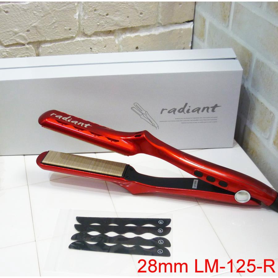 radiant シルクプロアイロン LM-125-R radiant シルクプロアイロン ラディアント 28mm 限定カラー