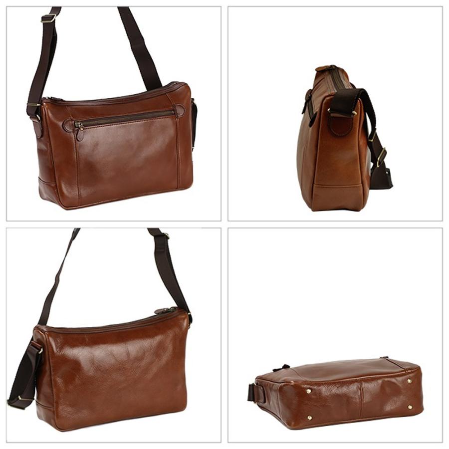 ショルダーバッグ メンズ 本革 b5 斜めがけ 横型 かっこいい 革 レザー 普段使い 40代 50代 60代 日本製 豊岡製鞄 大人 ブランド 普段使い × ショルダーバッグ 本革 斜めがけ 普段使い 40代 50代 60代 日本製 豊岡製鞄 ブランド CLUB ファスナーポケット