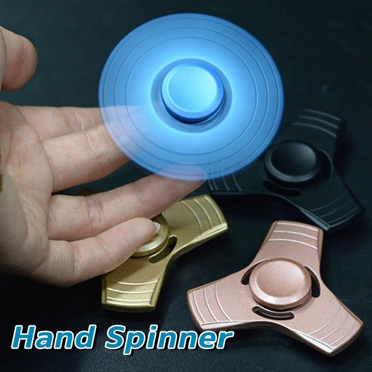 ハンドスピナー Hand spinner 指スピナー ストレス解消グッズ 金属スピン ポケットゲーム 人気の指遊び ストレス解消 ハンド
