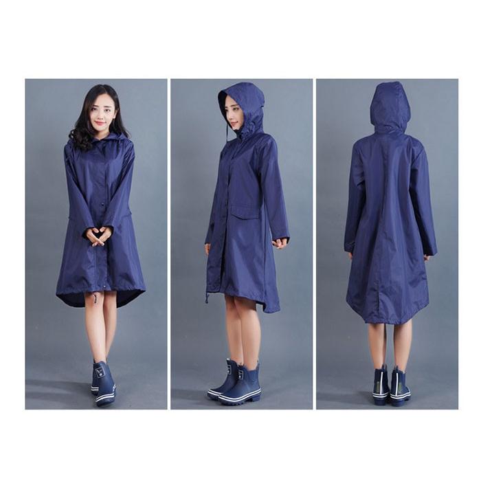 レインコート レディース ロング レインコート レインポンチョ おしゃれ 大人用 アウトドア 通学 雨具 Fc015 Fasnion Collecttion 通販 Yahoo ショッピング