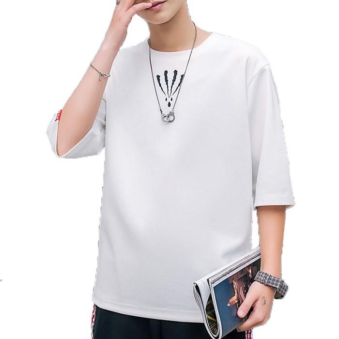 Tシャツ メンズ 半袖 トップス 無地 カットソー Tシャツ 五分丈 カジュアル おしゃれ シンプル 大きいサイズ 18夏新作 Fc Fasnion Collecttion 通販 Yahoo ショッピング