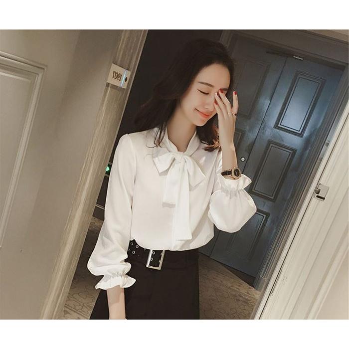 シャツ レディース 長袖 シフォンブラウス フォーマル トップス 大きいサイズ 無地 白 黒 シャツ ブラウス フォーマル 通勤 オフィス Fc Fasnion Collecttion 通販 Yahoo ショッピング