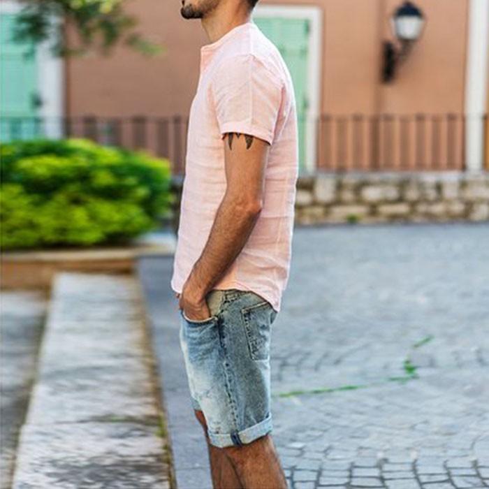 シャツ メンズ カジュアルシャツ メンズ 半袖 無地 トップス アウトドア 通勤 薄て シャツ アメカジ 春夏新作 送料無料 Fc Fasnion Collecttion 通販 Yahoo ショッピング