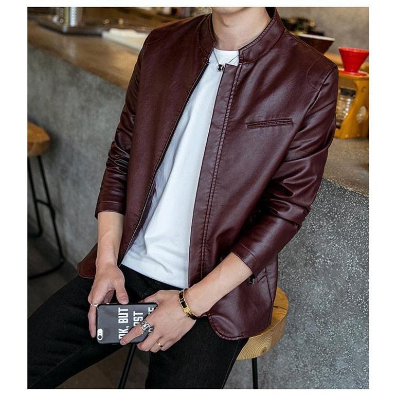 ライダースジャケット メンズ レザージャケット ショート丈 フェイクレザージャケット 無地 Pu革 秋冬アウター ブラック 黒 革ジャン 新作 Fc Fasnion Collecttion 通販 Yahoo ショッピング