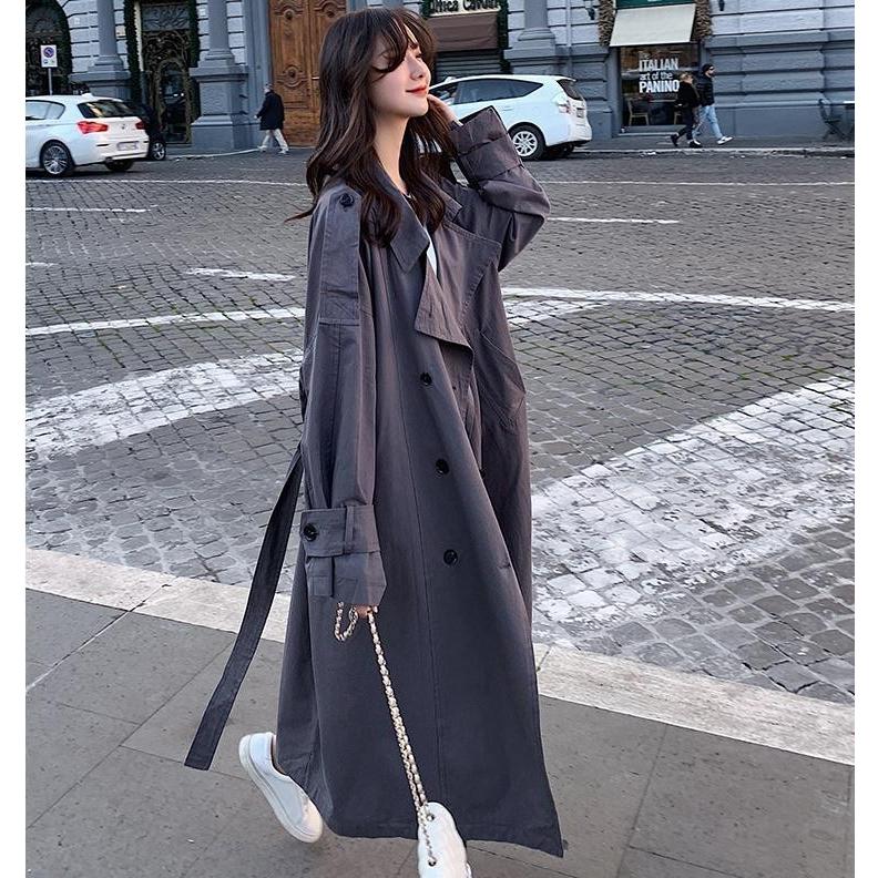 トレンチコート レディース スプリングコート チェスターコート ゆったり カジュアル アウター 無地 新作 Fc Fasnion Collecttion 通販 Yahoo ショッピング