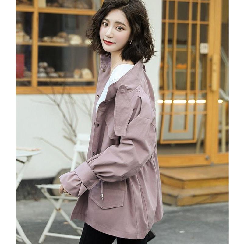 人気提案 スプリングコート レディース トレンチコート アウター 40代 30代 代 レディース トレンチコート チェスターコート 新作 無地 アウター カジュアル ゆったり コート アウター Www Istitutosantacaterinamadripie It