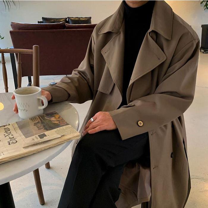 驚きの値段 スプリングコート メンズ トレンチコート ビジネスコート 通勤コート ジャケット カジュアル 春アウター フォーマル 無料長期保証 Www Thedailyspud Com
