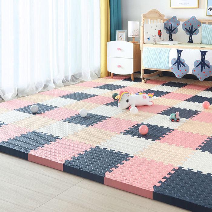 ジョイントマット おしゃれ 30cm ベビー マット 36枚 防音 騒音 吸収 厚さ1 2cm 赤ちゃん クッションマット 防水 滑り止め カーペット ラグ マット