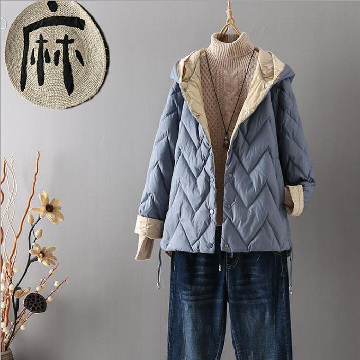 通販激安 21秋冬新作 カジュアル 通勤 ゆったり 上品 レディース 大きいサイズ ダウンジャケット 軽い Aライン ダウンコート レディース ダウンコート ロング アウター レディース 大きいサイズ ダウンジャケット コート アウター