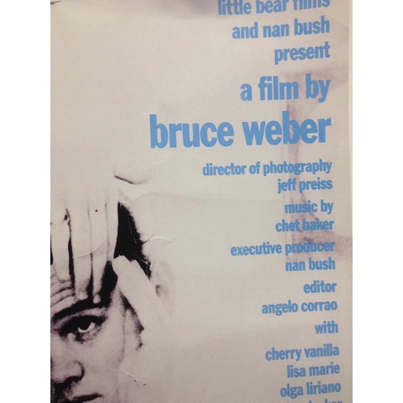 Let's Get Lost/Bruce Weber/P1/chet baker Poster 05/2_1 残り2