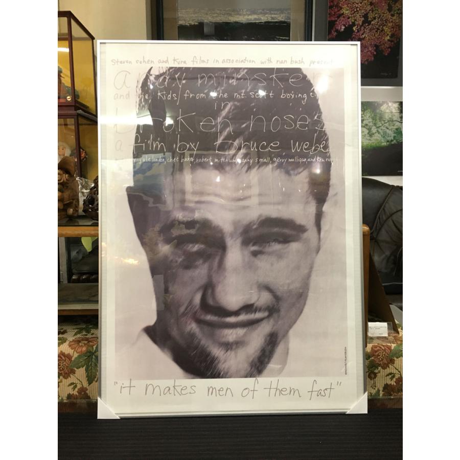 Broken Noses / Bruce Weber 大判ポスター 新品 フレーム付