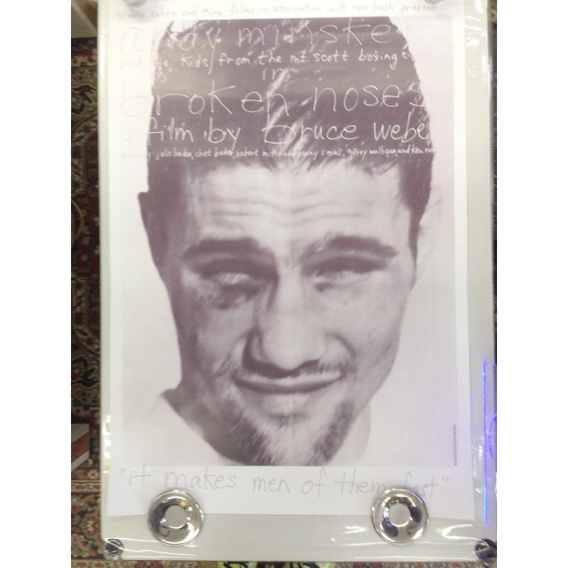 【新入荷！】 BrokenNoses ブロークンノーズ 大判ポスターフレーム付！ Broken Noses / Bruce Weber 大判ポスター 新品 フレーム付