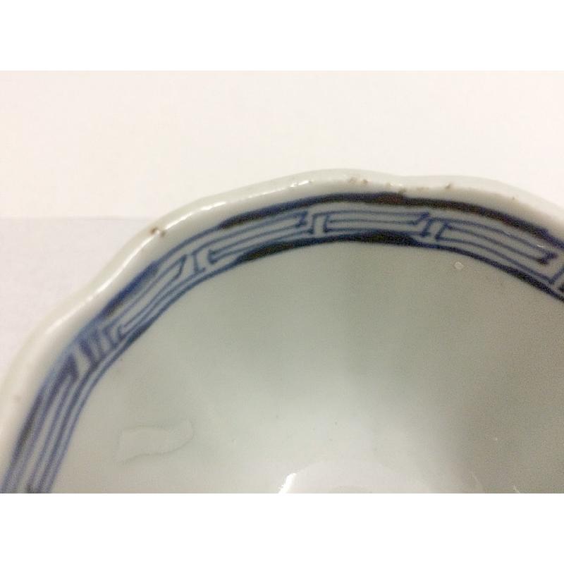 セール！・  古染付　花と蝶図茶碗 古染付 花と蝶図茶碗 : lac-yhショップ - 通販 - Yahoo!ショッピング