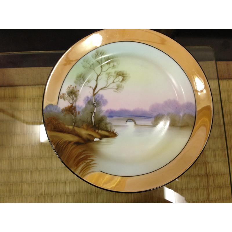 オールドノリタケ　風景画　小皿 オールドノリタケ 風景小皿*4枚 : lac-yhショップ - 通販 - Yahoo