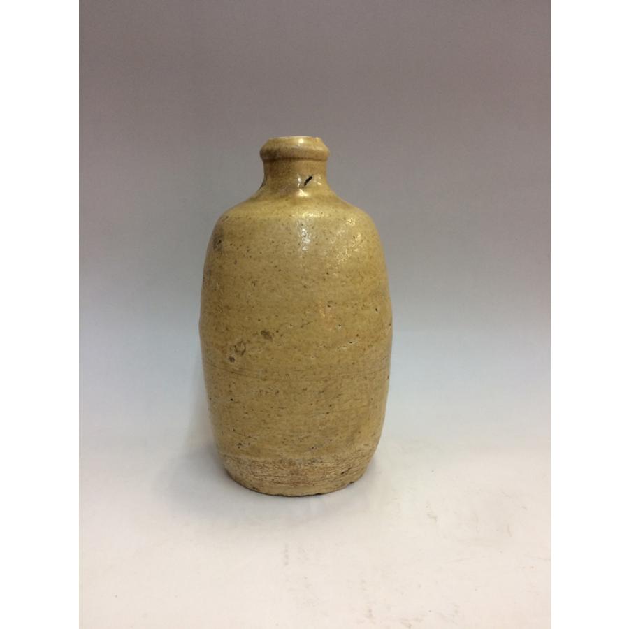 黄瀬戸/瀬戸焼 徳利 江戸中期~ 1820~ ★_2 黄瀬戸/瀬戸焼 徳利 江戸中期~後期 1820年~1850年頃 29/5_2