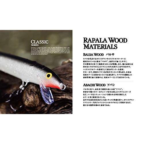 Rapala(ラパラ) ミノー カウントダウン ユニバーサルカラー 5cm 5g アカキン GFR CD5 ルアー｜lacachette｜03