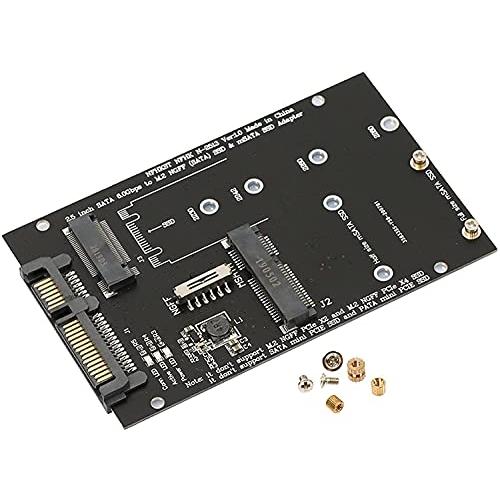 SATA M.2 NGFF SSD & mSATA SSD → 2.5 インチ SATA 3.0 変換 アダプター 2 in 1 Combo M.2｜lacachette｜04