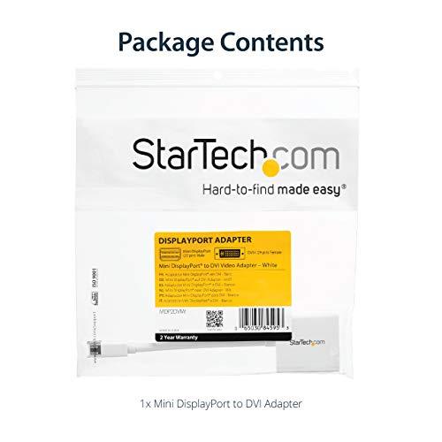 StarTech.com Mini DisplayPort - DVI 変換アダプタ/mDP 1.2 - DVI-Dビデオ変換/1080p/ミニディス｜lacachette｜06