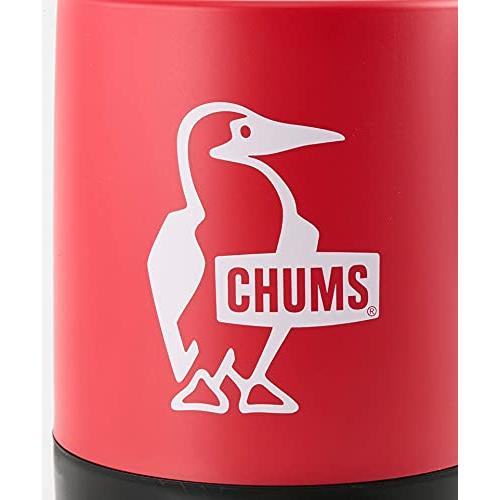 チャムス (CHUMS) キャンパーマグカップ ベージュ/レッド ラージ 550mL CH62-1620-B053-00｜lacachette｜03
