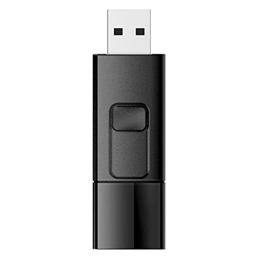 シリコンパワー USBメモリ 64GB USB3.0 スライド式 Blaze B05 ブラック SP064GBUF3B05V1K｜lacachette｜06