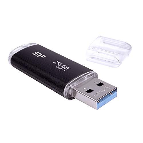 シリコンパワー USBメモリ 256GB USB3.2 (USB3.1/3.0/2.0互換) ヘアライン仕上げ Blaze B02 SP256GBUF｜lacachette｜05